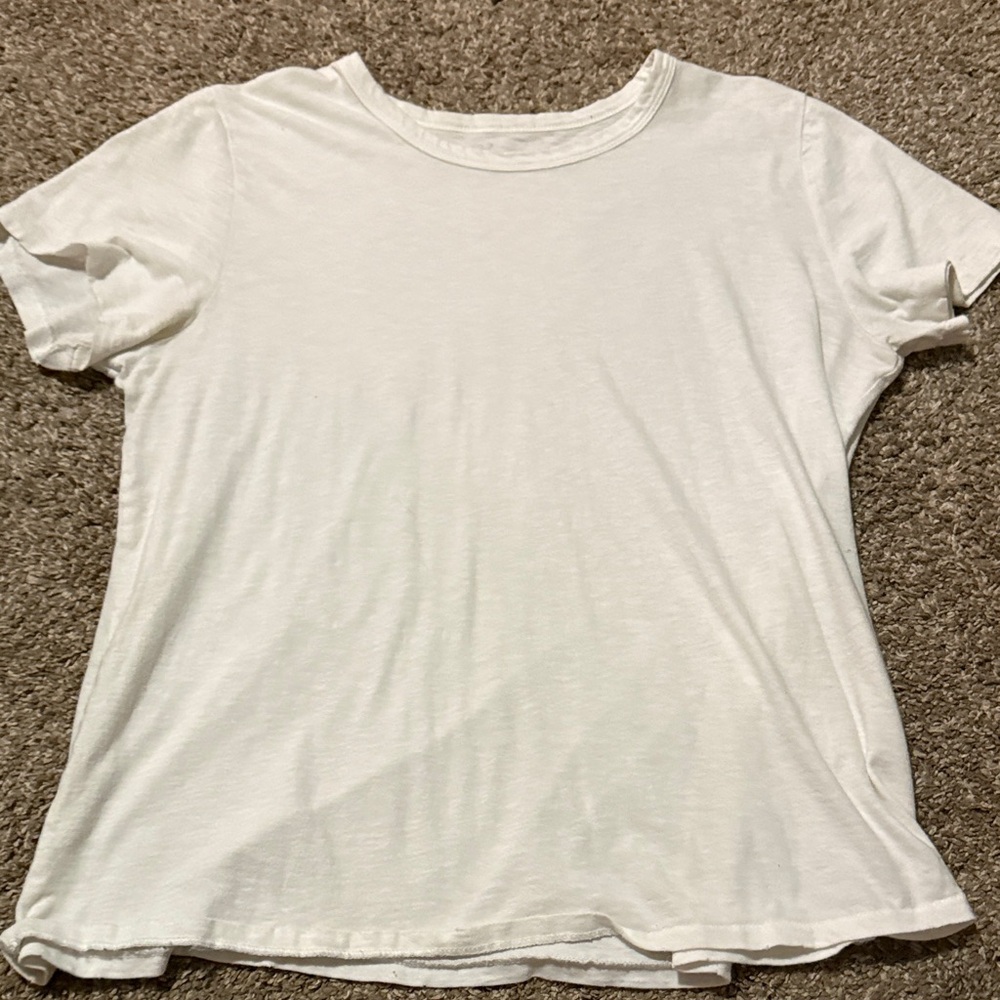 Aerie White Short Sleeve Tee